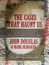 Load image into Gallery viewer, The Cases That Haunt Us: From Jack the Ripper to JonBenet Ramsey, the FBI's Legendary Mindhunter Sheds Light on the Mysteries That Won't Go Away