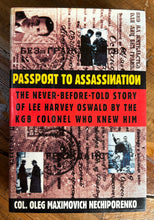 Load image into Gallery viewer, Passport To Assassination