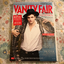 Load image into Gallery viewer, Vanity Fair April 2011 Robert Pattinson