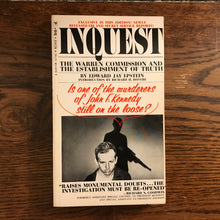 Load image into Gallery viewer, Inquest: The Warren Commission and the Establishment of Truth