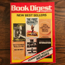 Load image into Gallery viewer, Book Digest February 1976 Maureen Dean Tennessee Williams