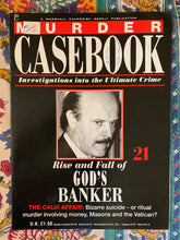 Load image into Gallery viewer, Murder Casebook 21 Rise and Fall of God's Banker