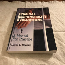 Load image into Gallery viewer, Criminal Responsibility Evaluations
