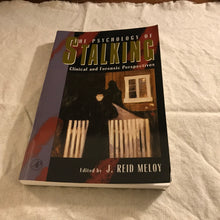 Load image into Gallery viewer, The Psychology of Stalking