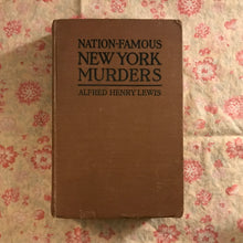 Load image into Gallery viewer, Nation-Famous New York Murders