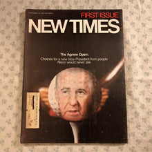 Load image into Gallery viewer, New Times October 19 1973 1st Issue