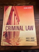 Load image into Gallery viewer, Criminal Law, Second Edition