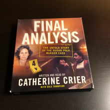 Load image into Gallery viewer, Final Analysis: The Untold Story of the Susan Polk Murder Case