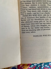 Load image into Gallery viewer, Families Who Kill