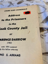 Load image into Gallery viewer, Address to the Prisoners in the Cook County Jail