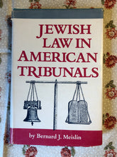Load image into Gallery viewer, Jewish Law In American Tribunals SIGNED