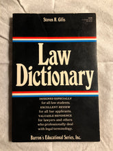 Load image into Gallery viewer, Law Dictionary