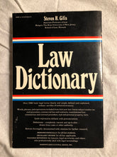Load image into Gallery viewer, Law Dictionary