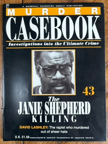 Murder Casebook 43 The Janie Shepherd Killing