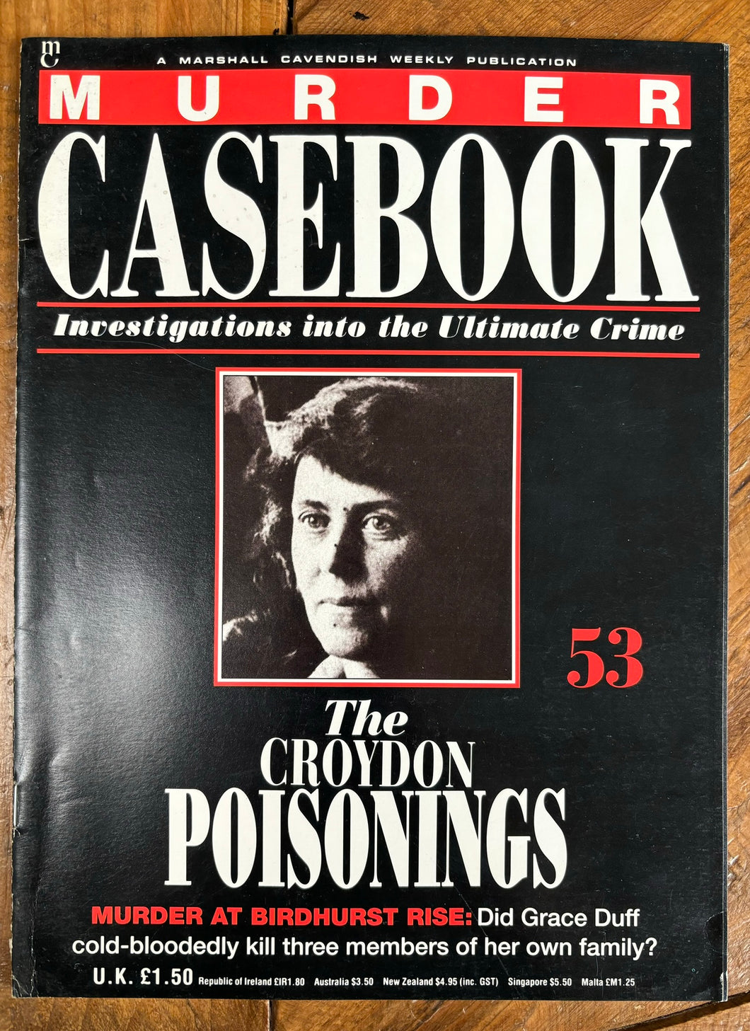 Murder Casebook 53 The Croydon Poisonings
