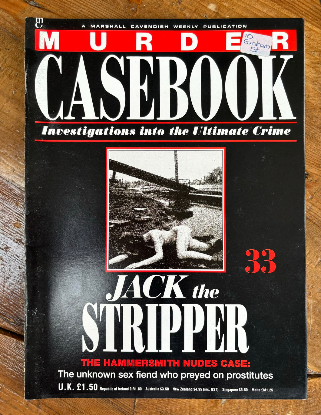 Murder Casebook 33 Jack the Stripper