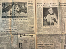Load image into Gallery viewer, Elmira (NY) Star-Gazette: JFK and LBJ clippings
