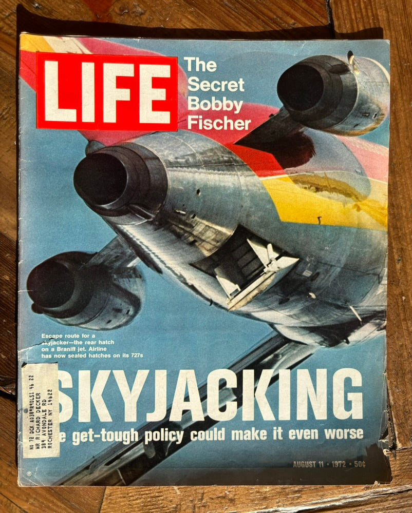 Life Magazine Aug 11 1972 Skyjacking