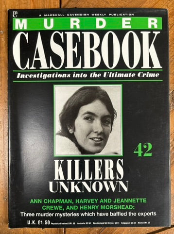 Murder Casebook 42 Killers Unknown