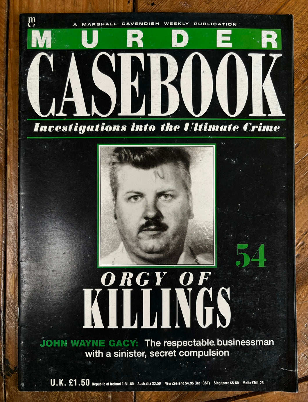 Murder Casebook 54 Orgy Of Killings