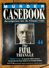 Load image into Gallery viewer, Murder Casebook 44 The Fatal Triangle

