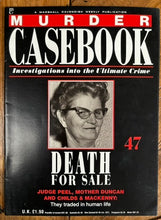 Load image into Gallery viewer, Murder Casebook 47 Death For Sale
