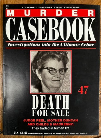 Murder Casebook 47 Death For Sale