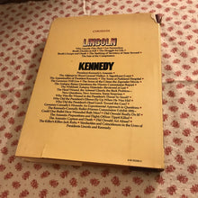 Load image into Gallery viewer, Kennedy and Lincoln
