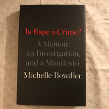 Load image into Gallery viewer, Is Rape a Crime?
