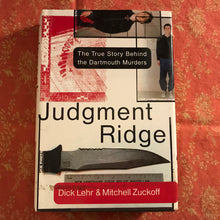 Load image into Gallery viewer, Judgment Ridge: The True Story Behind The Dartmouth Murders
