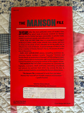 Load image into Gallery viewer, The Manson File: The Unexpurgated Charles Manson As Revealed In Letters, Photos, Stories, Songs, Art, Testimony, And Documents
