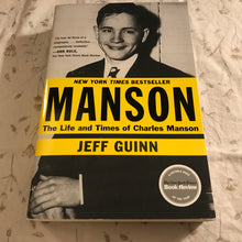 Load image into Gallery viewer, Manson: The Life and Times of Charles Manson
