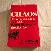 Load image into Gallery viewer, Chaos: Charles Manson, the CIA and the Secret History of the Sixties
