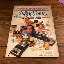 Load image into Gallery viewer, New York Magazine Oct 9 1972

