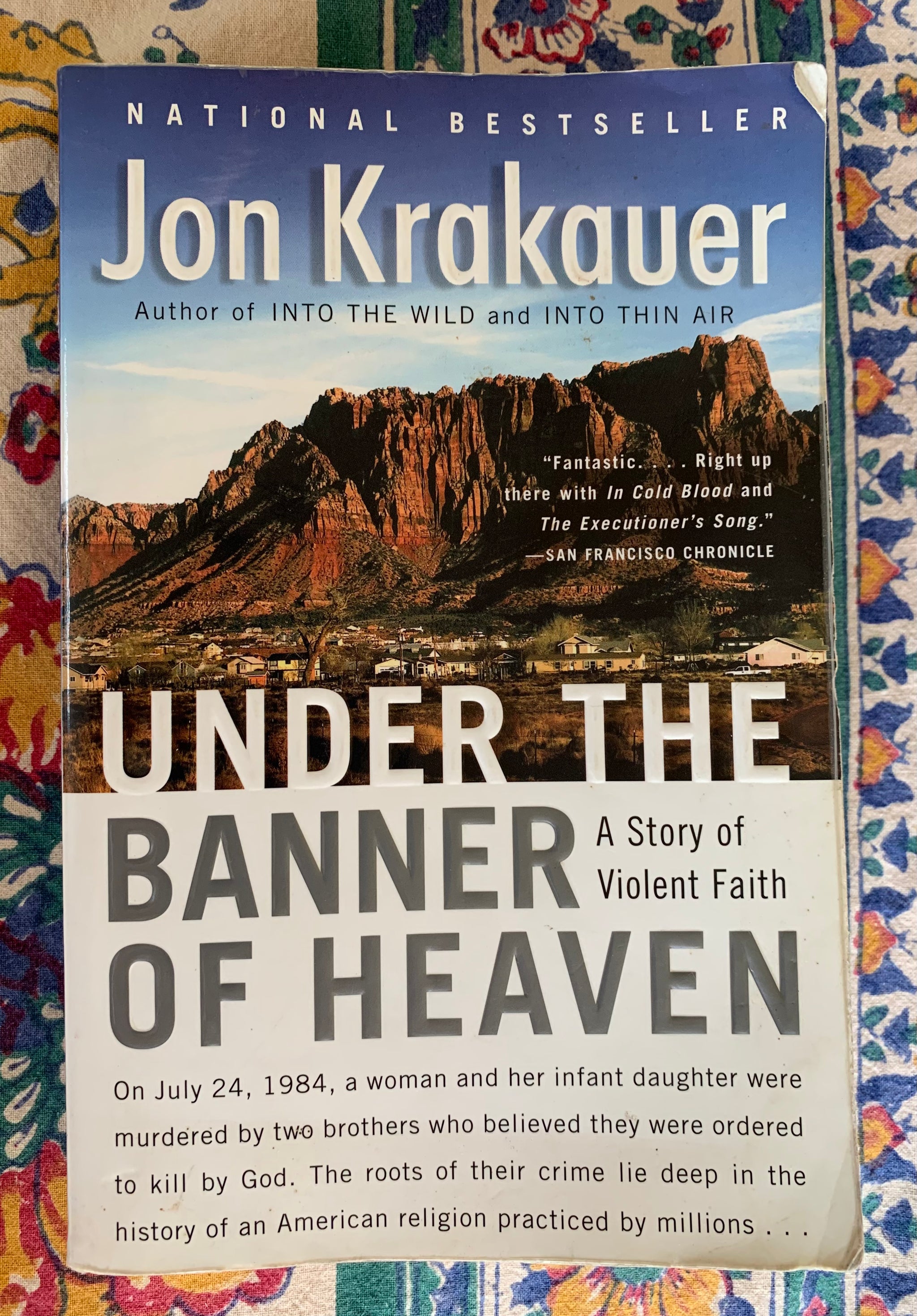 Under the Banner of Heaven: A Story of Violent Faith – Exhibit B. Books, image size:2048x2939