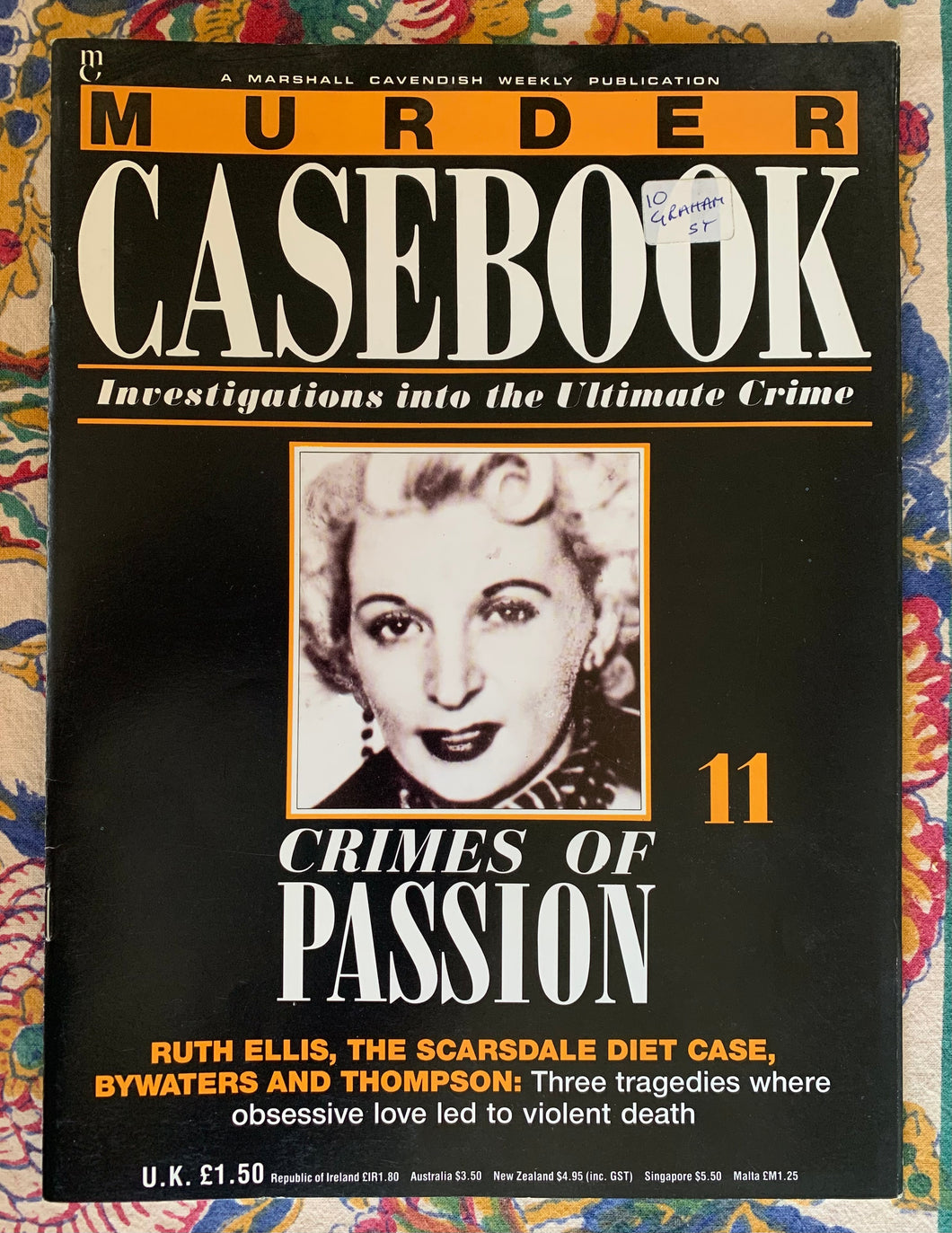 Murder Casebook 11 Crimes of Passion