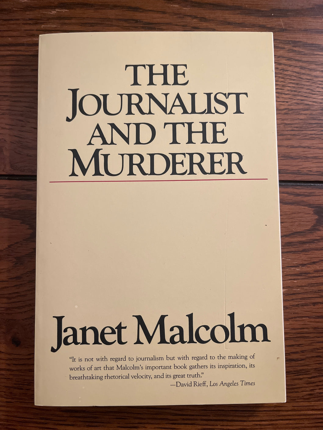 The Journalist and the Murderer