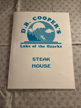 Load image into Gallery viewer, D.B. Cooper&#39;s Steak House menu
