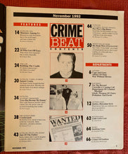 Load image into Gallery viewer, Crime Beat November 1992
