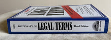Load image into Gallery viewer, Dictionary of Legal Terms (Third Edition): Definitions and Explanations for Non-Lawyers!
