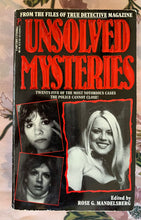 Load image into Gallery viewer, Unsolved Mysteries: From the Files of True Detective Magazine
