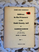 Load image into Gallery viewer, Address to the Prisoners in the Cook County Jail
