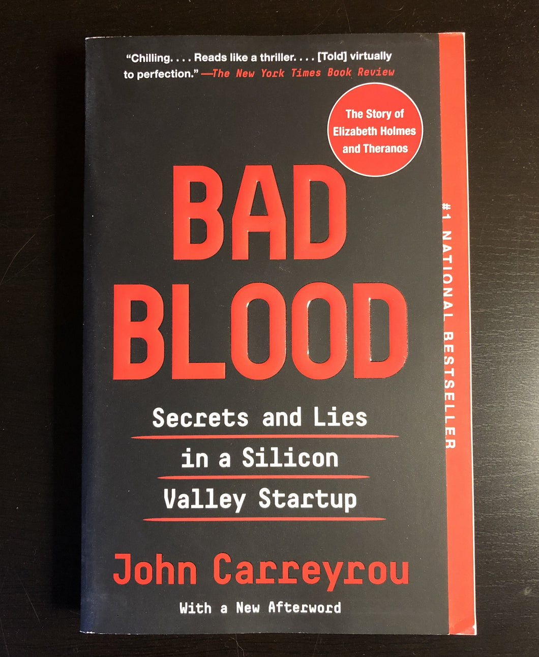 Bad Blood: Secrets and Lies in a Silicon Valley Startup